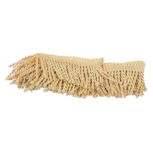 DIYEAH Vorhang Einfassung Dekoration Quaste Fringe Trim 10m Polyester Fringe Trim von DIYEAH