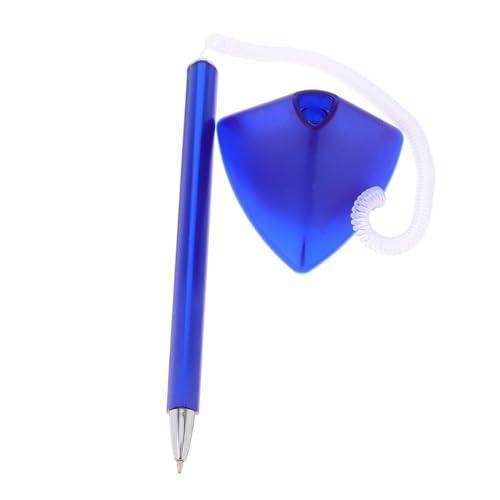 DIYEAH Gegenstift Desktop-stifte Mit Ketten Schnurgebundener Stift Sicherer Bürostift Klemmbrettstifte Ersatz-sicherheitsstift Kugelschreiber Mit Kette Spulenstift Aus Kunststoff Blue Abs von DIYEAH