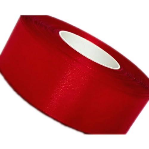 DIYEAH Geschenkband Verpacken Solides Dacronband Rot von DIYEAH