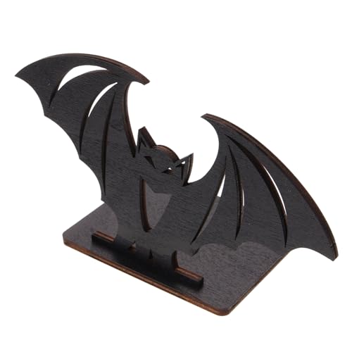 DIYEAH Halloween Kerzenhalter Halloween Dekorationen Für Den Innenbereich Halloween Kerzenhalter Halloween Form Tischdekoration Stehende Fledermaus Dekoration Stand Fußmatte von DIYEAH