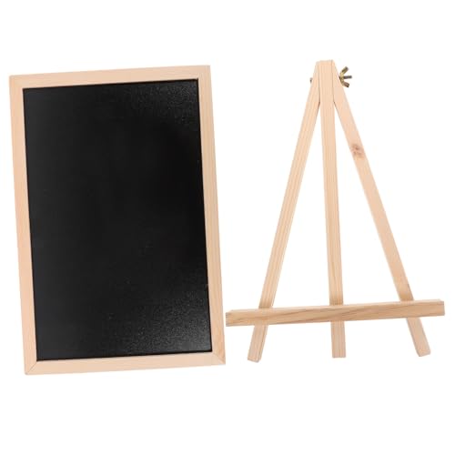 DIYEAH Kalligraphie-zeichenbrett Tafelschild Tisch Tafel Kreidetafel Schild Tafel Zum Schreiben Kleine Tafel Zum Aufbewahren Message Board Schwarze Tafel, Kreidetafel Black Hölzern von DIYEAH