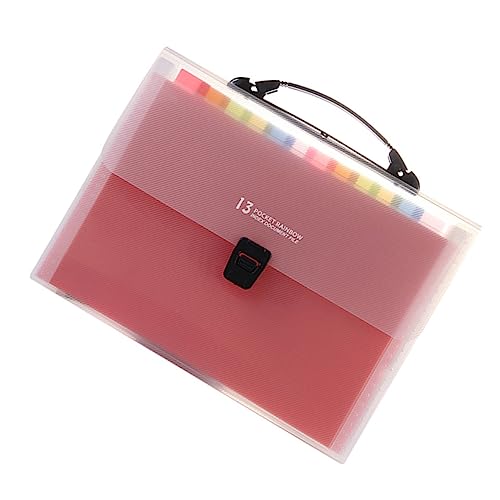 DIYEAH Mappe aufbewahrungsdose storage boxes office supplies für Schreibwaren Aktenordner aus Papier A4-Ordner-Organizer Dokumentenorganisator Dateiorganisator Colorful von DIYEAH