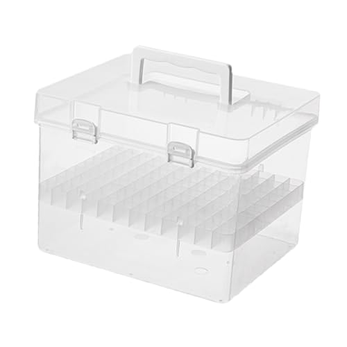 DIYEAH Marker- Marker Heftklammer-Organizer Transparentes Stifteetui Marker-Organizer für den Schreibtisch transparente Boxen zur Aufbewahrung Plastik von DIYEAH