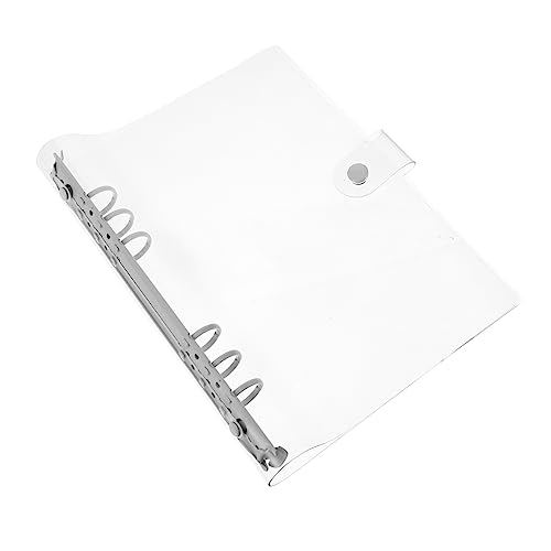 DIYEAH Mini Ringbuch Einband Mit Bunten Buchbinderingen 10 Lose Blatt Ringe Für Kreative Notizen Scrapbooking Und Handwerksprojekte Ideal Für Schule Und Büro Durchmesser von DIYEAH