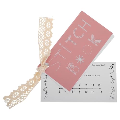 DIYEAH Mini-nähbuch Zubehör Für Kreuzstich-sets Für Erwachsene Stickset Für Anfänger Und Erwachsene Stickerei-kits Stickereien Bausatz Crewel-sticksets Für Erwachsene Patch-nähset Papier von DIYEAH