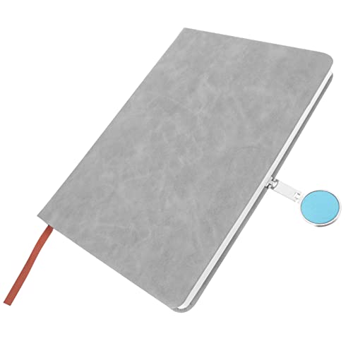 DIYEAH Notizbuch Passwortbuch Das Notizbuch Budget-Notizblock Büro-Notizblock Zeitplaner the notebook notebooke notepad Kawaii-Notizbuch Studenten schreiben Notizblock Magnetschnalle Grey von DIYEAH