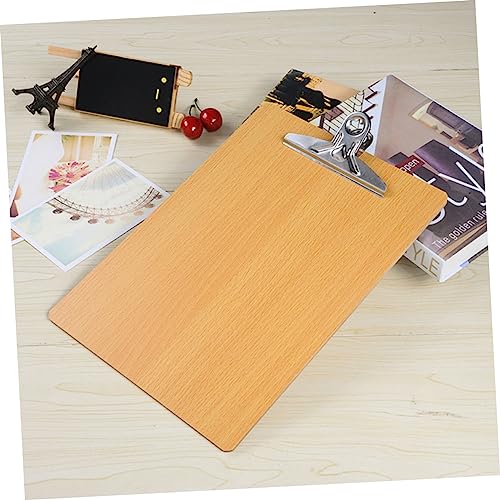 DIYEAH Profil-Klemmbrett write board office accessories office supplies office zubehör mappen aktenmappe Paper Clip ordnee Klemmbrett-Clip Klemmbretter aus Hartfaser Klemmbretter aus Holz von DIYEAH