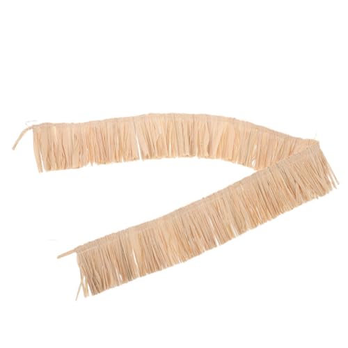 DIYEAH Rafia webt Quasten Dekoration Gras Bastgrasröcke kleine Quasten Hawaiianische Partyzubehör Rattan-Ornamente natürliches Bastband Dekoration aus Baststroh Natürliche Pflanzen Beige DIYEAH Rafia webt Quasten Dekoration Gras Bastgrasröcke kleine Quasten Hawaiianische Partyzubehör Rattan-Ornamente natürliches Bastband Dekoration aus Baststroh Natürliche Pflanzen Beige von DIYEAH