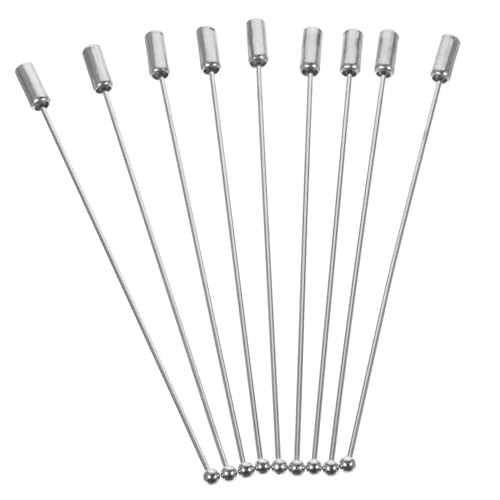 DIYEAH Schal- Und Hutnadeln - 20er Set Von Brosche Nadeln Ideal Für DIY Handwerk Modische Anstecknadeln Für Männer Und Frauen Vielseitig Einsetzbare Metall Stickpins Für Hochzeiten Und von DIYEAH