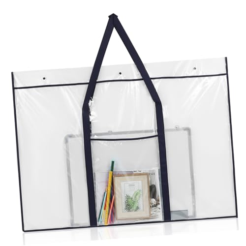 DIYEAH Skizzenblock-tasche Ordner Für Kunstwerke Portfolio-tasche Portfolio-fall Plakathalter Künstler, Der Träger Hält Malbrett Tasche Papiertüte Bemalen Kunsttasche Vlies von DIYEAH