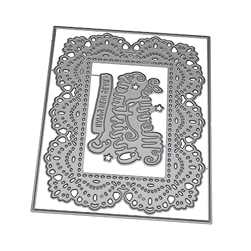 DIYEAH Stanzformen Schablone Stanzteile Zum Selbermachen Stanzformen Aus Metall Silver von DIYEAH