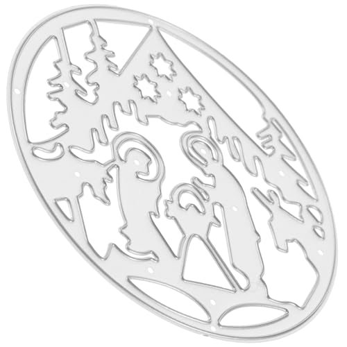 DIYEAH Stanzteile zum Selbermachen Stanzformen Schablone Stanzformen aus Metall Silver von DIYEAH