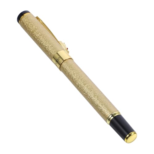 DIYEAH Stift schreibutensilien schreibkladde büroartikel calligraphy pen fountain flex pen caligrafie pen Kalligraphie-Füllfederhalter Füller Füllfederhalter zum Schreiben Golden von DIYEAH