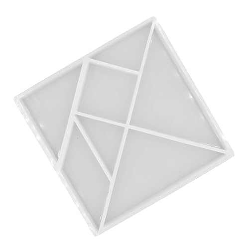 DIYEAH Tangram Gießform Für Epoxidharz DIY Silikonform Für Handwerk Und Puzzle Herstellung Ideal Für Kreative Schmuckprojekte Und Bastelarbeiten von DIYEAH