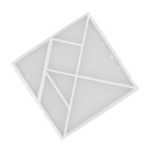 DIYEAH Tangram-herstellungsform Silikonform für Epoxidharz Hohe Transparenz von DIYEAH