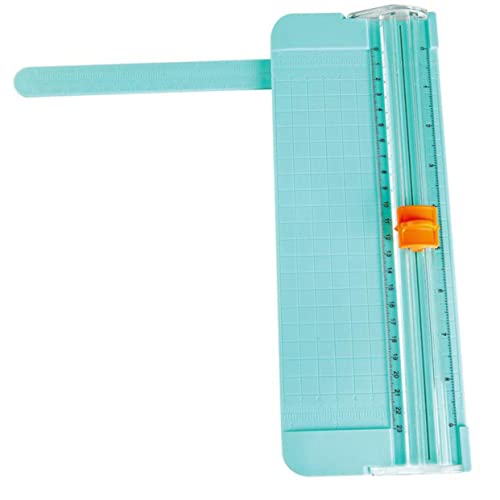 DIYEAH Tragbarer Papierschneider Guillotine Papierschneider Bunter Papierschneider Fotoschneider Trimmer Papierschneider Guillotine Scrapbooking Mini Guillotine Papierschneider von DIYEAH