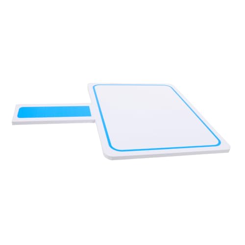 DIYEAH Whiteboard Halten Whiteboard Testen Handheld-trockenlöschtafel Lapboards Verkleidung Trockener Löschungspaddel Klemmbretter Aufkleber Planke Zwischenablage Vorschlagsboxen Blue Pvc von DIYEAH