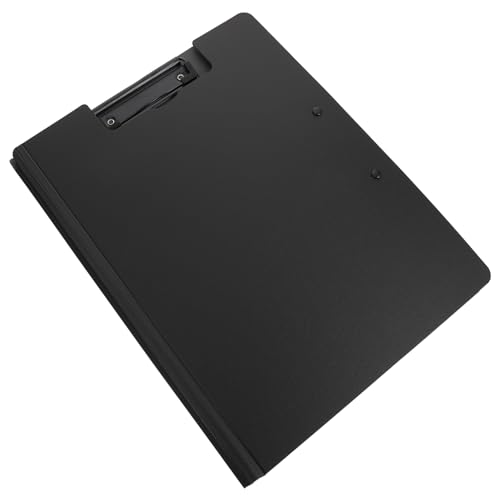 DIYEAH Wordpad-Ordner Speicher-Zwischenablage faltbares Klemmbrett Zwischenablage schreiben Klemmbrett-Folie schreibtafel buchstabentafel Memo-Schreibblock Papier-Klemmbrett Plastik Black von DIYEAH