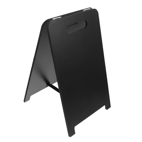 DIYEAH Zeichen Tafel Massagetafel löschbare Tafel Desktop-Staffelei Staffelei aus Schiefertafel kleines Tafelschild write board hochzeitstischdeko Preisschild Tafel Holztafel Bambus Black von DIYEAH