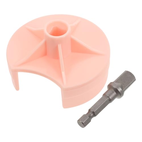 DIYEAH Zubehör für Strickmaschinen Wickler Bausatz einstellbar Adapter strickzubehör werkzeug Strickaufsatz Strickmaschinenteil Nähzubehör Ersatzteile für Strickmaschinen Metall Rosa von DIYEAH