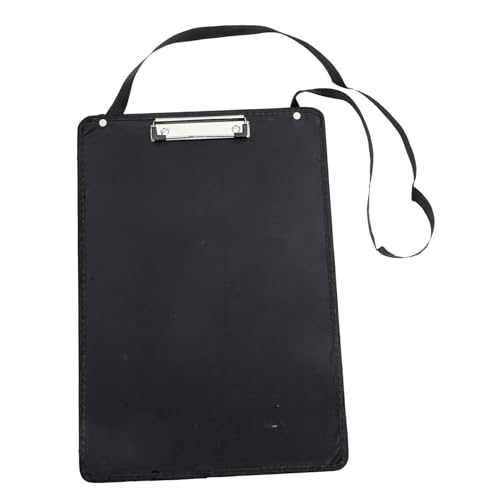 DIYEAH Zwischenablage Zeichenbrett Tasche Studio Zeichenblock Für Kunst-caddy Clip Klemmbrett Mit Schultergurt Wasserdicht Klemmbretter Tragbar Künstlerskizzen-taschenbrett Metall Black von DIYEAH