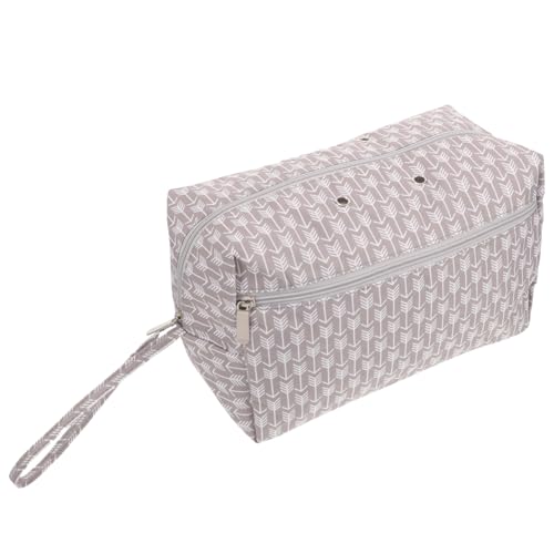 DIYEAH aus Wolle bastel box stricknadeln etui gewebesäcke braided bag knitting bag weiße Tragetasche Fall für Häkelnadeln Taschen stricken Nähmaschinen-Tragetasche Stoff von DIYEAH