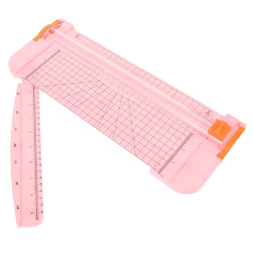 DIYEAH paper cutter papierschneidemaschine kleine Papierschneider Mini manueller Papierschneider verpackungspapier Packpapier Papierschneider für Scrapbooking Papierschneidebretter Metall von DIYEAH