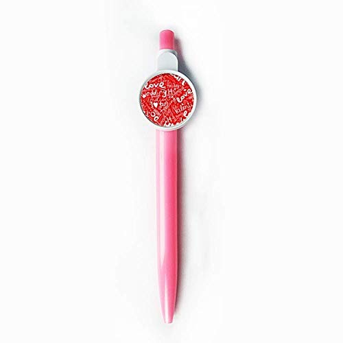 DIYthinker Love Marriage Celebration Valentine's Day Retractable Kugelschreiber Roller Ball Pen Blue von DIYthinker