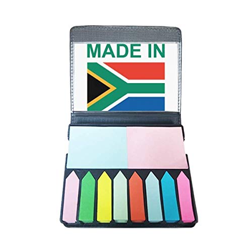 Made in South Africa Country Love, selbstklebende Notizen, farbige Seitenmarkierungsbox von DIYthinker