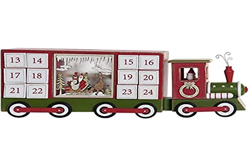 DKD Home Decor Adventskalender aus Holz, 43 x 9,5 x 17 cm DKD Home Decor Adventskalender aus Holz, 43 x 9,5 x 17 cm von DKD Home Decor