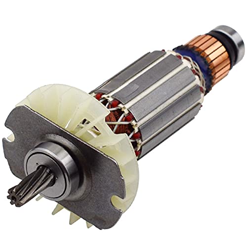 220-240V-Ankerrotor-Anker-Ersatz for BOSCH GBH 2-26 2-26DRE GBH2-26 DFR Rotationshammer elektrische 7 Zähne mit Bandage (Color : Rotor with bearing) von DKEKE