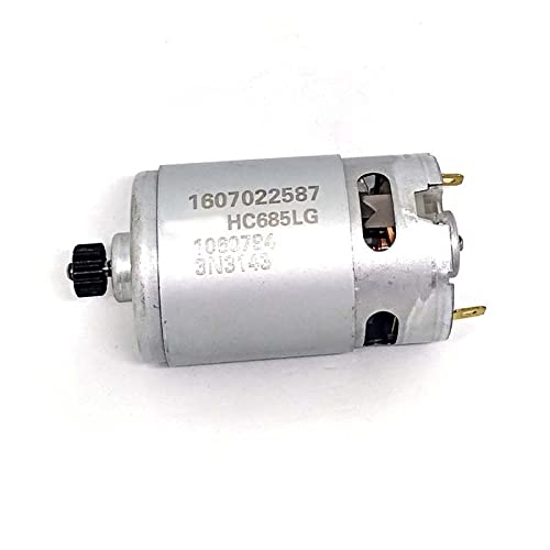 DC Motor 12 Zähne 1607022587 for Bosch Schnurloser Bohrer-Schraubendreher GSR 1800- Li. GSR1800-LI. Ersatzteile von DKEKE