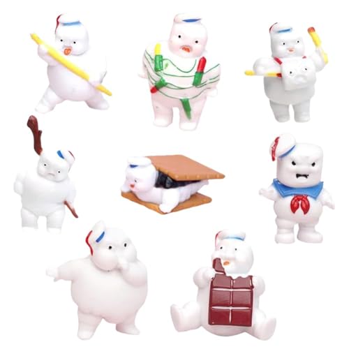DKLQXCE 8 Stück Ghostbuster Figuren, Ghostbuster Ornamente, Anime Spielzeug Mini Figuren Set Mädchen Action Figure Kuchen Dekoration Tortenfiguren Charakter Modell Geburtstagskuchen DKLQXCE 8 Stück Ghostbuster Figuren, Ghostbuster Ornamente, Anime Spielzeug Mini Figuren Set Mädchen Action Figure Kuchen Dekoration Tortenfiguren Charakter Modell Geburtstagskuchen von DKLQXCE