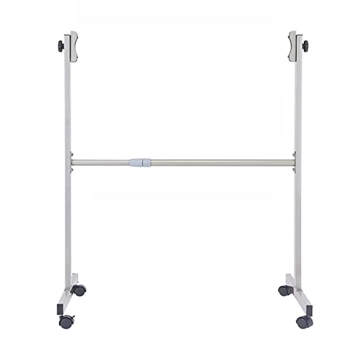 DLAZUM Mobiler Stehständer, rollender Whiteboard-Ständer, höhenverstellbarer Winkel, trocken abwischbare Tafel-Staffelei mit Rädern, für Büro, Klassenzimmer, Zuhause von DLAZUM