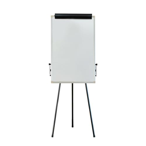 DLAZUM Whiteboard mit Stativ – höhenverstellbar, Flipchart-Staffelei, magnetisches tragbares Dry Erase Board für die Posteranzeige im Büro, Unterricht, Demo-Shop 23,6 x 35,4 Zoll von DLAZUM