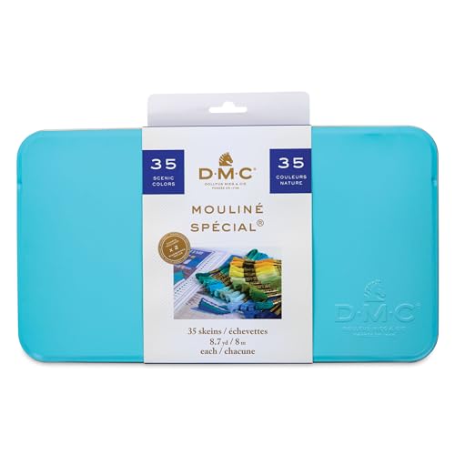 DMC Embroidery Floss Tin 8.7yd 35/Pkg-Scenic Colors von DMC