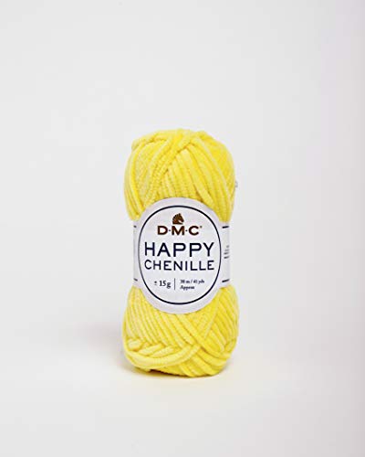 DMC - Happy Chenille, Garn zum Stricken und Häkeln 100% Polyester | Amigurumis von DMC