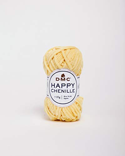 DMC - Happy Chenille, Garn zum Stricken und Häkeln 100% Polyester | Amigurumis von DMC