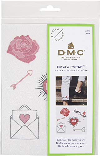 DMC Heart Love Magic Sheet A5 von DMC