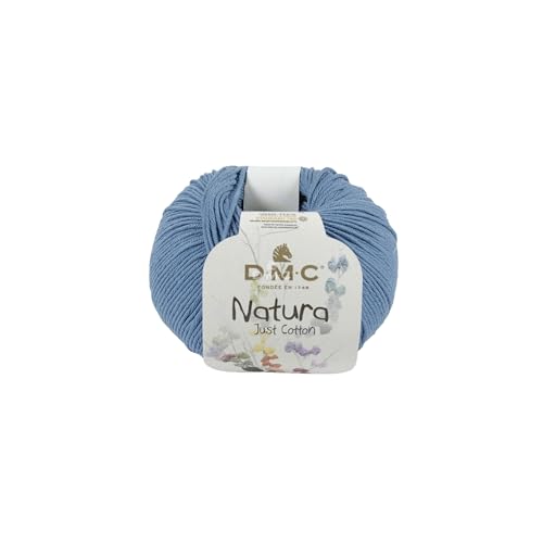 DMC - Natura Just Cotton - 100% Baumwolle | Für die Herstellung von Heimtextilien und Kleidungen | 50 g - 155 m - 62 Farben von DMC