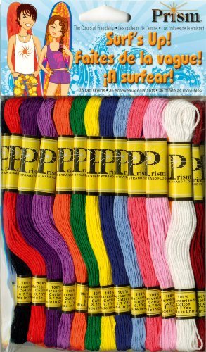 DMC Prism Craft Surf 's up Gewinde Pack, 100% Baumwolle, Mehrfarbig, Medium von DMC