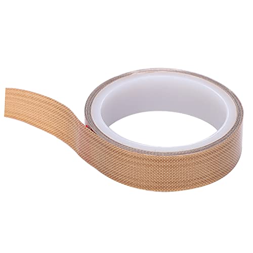 DMLENGOIN Hitzebeständiges Klebeband, PTFE-Material, Wärmedämmung, Dichtung für Dichtungen, Elektronik und industrielle Fertigung (Thickness 0.18*Width 13mm*Length 10m) von DMLENGOIN