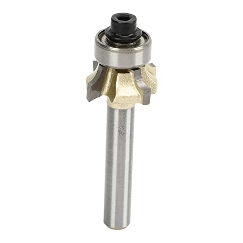 Round Over Router Bit Roundover Forming Tool Holzbearbeitungsschneider für Kanten 1/4 Zoll Schaft Anwendbare Szene von DMLENGOIN