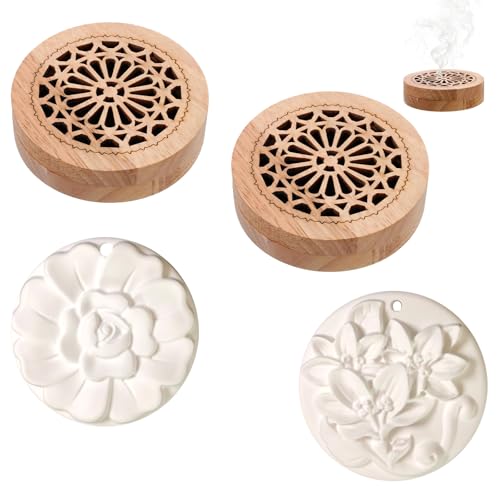 2 Sätze Duftstein FüR äTherische öLe Duftsteine FüR äTherische öLe DuftöL Diffuser Defuser Luft Aroma öLe Diffusor FüR äTherische öLe Diffuser ätherische mit Schlafzimmer Wohnzimmer Badezimmer BüRo von DMNQ