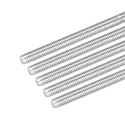 DMiotech 5 Stück M3 x 350mm Vollgewindestange 304 Edelstahl Rechtsgewinde Stangenstangenbolzen Klemmen und U-Bolzen von DMiotech