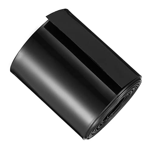 DMiotech 65mm Flach 5m Batterie Hüllen PVC Umschläge Wärme Schrumpfschlauch Schläuche für AA Batterie Pack Schwarz von DMiotech