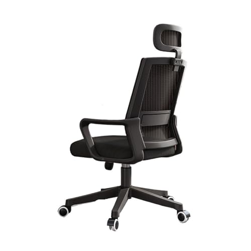 DNZDJTUA Bürostuhl, ergonomischer Schreibtischstuhl, Gaming-Stuhl mit hoher Rückenlehne aus Netzstoff, großer und hoher, Verstellbarer, bequemer Home-Office-Stuhl für Männer und Frauen, Drehstuhl von DNZDJTUA