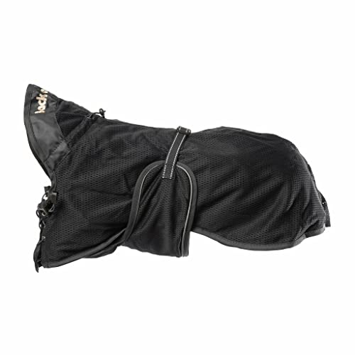 DOG Copenhagen Back-on-Track Hundemantel, Netzstoff, Schwarz, 34 cm von DOG Copenhagen