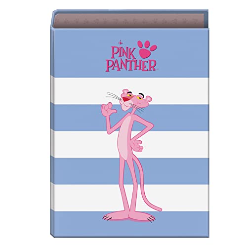 Dohe - A4-Plus-Ringordner - 4 Ringe 40 mm - Pink Panther - Modell Stripes von DOHE