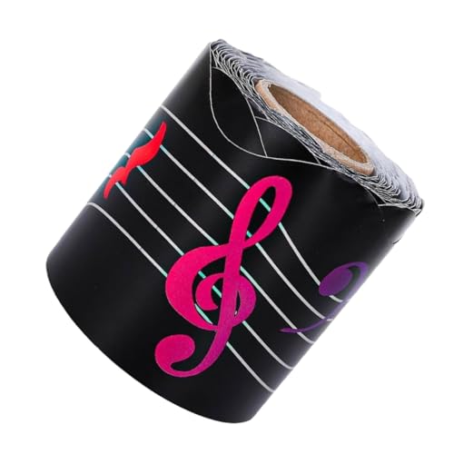 DOITOOL 1 Rolle Musikrandaufkleber Rand In Notenzeichenform Bulletin Zubehör Gerollte Aufkleber Pinnwand Dekorationen Musik Dekorationen Für Das Klassenzimmer Kupferplatten DOITOOL 1 Rolle Musikrandaufkleber Rand In Notenzeichenform Bulletin Zubehör Gerollte Aufkleber Pinnwand Dekorationen Musik Dekorationen Für Das Klassenzimmer Kupferplatten von DOITOOL